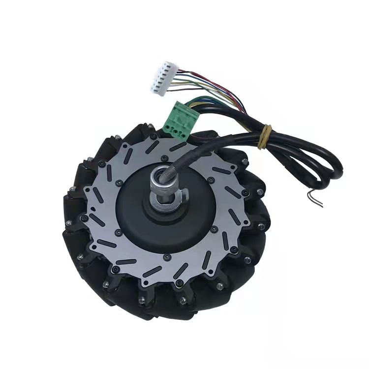 24v 48v robot motor wheel hub motor with encoder 50w 100w 180w servo motor encoder wheel
