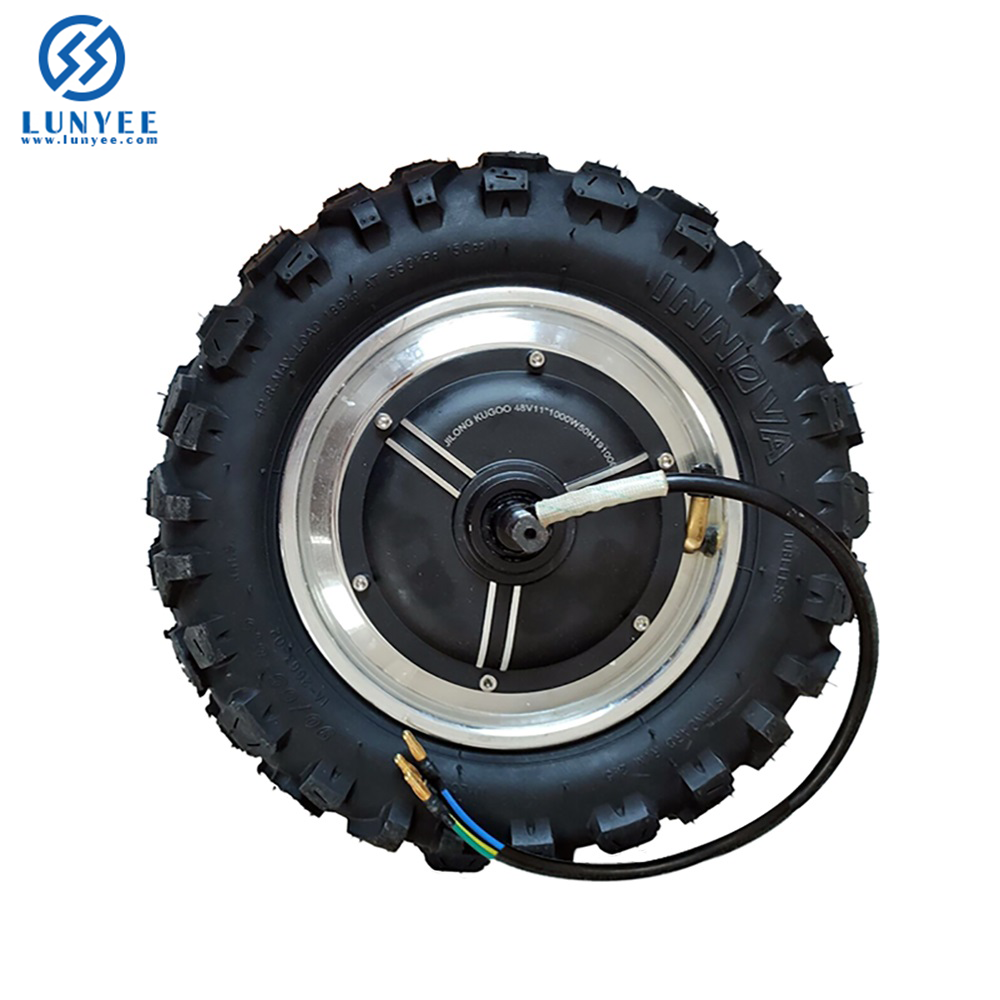 wheel motor 10Inch 11inch 36v 48v 500w 600w 800w with tire hub motor kit for ebik