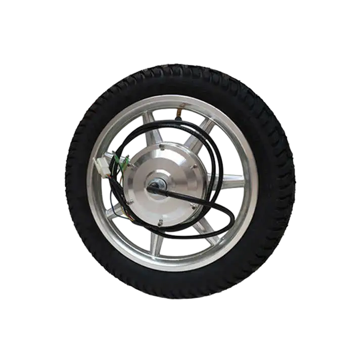 14Inch E-scooter High Torque Brushless Hub Motor with Tire 350w for golf cart wheelchair