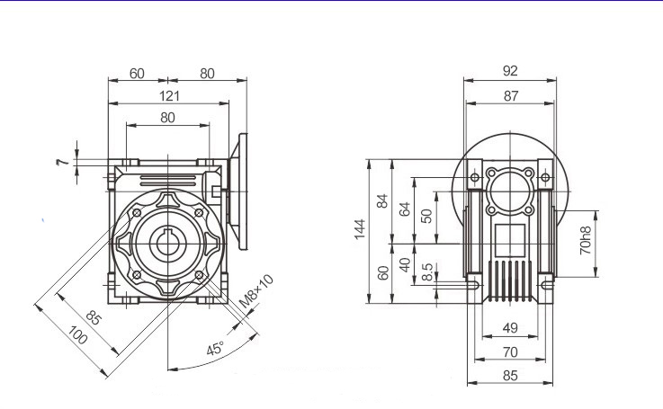 single phase ac small electric induction motor