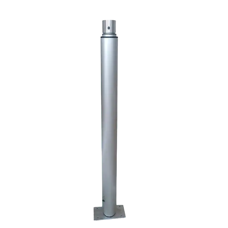 customize telescopic 3 stage 24V 1500N 1000mm tubular linear actuator