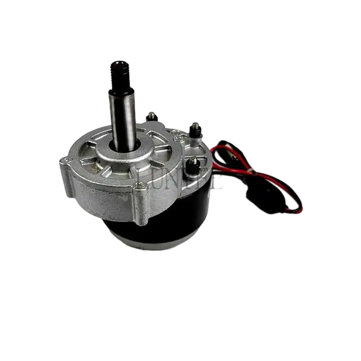pully gear shaft type MY1016 24v 36v 250w 350w dc geared motor electric motors for vehicles