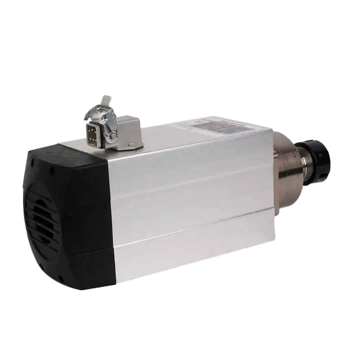 electric motor for spindle machine 18000 rpm 400HZ 2300HZ ER25 220v 380V hqd spindle motor air cooli