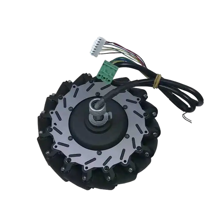 24v 48v robot motor wheel hub motor with encoder 50w 100w 180w servo motor encoder wheel