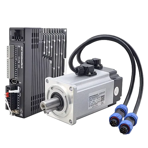 400W AC-Servomotor Kit 3000rpm 1.27Nm mit Bremse 17 Bit Encoder IP65